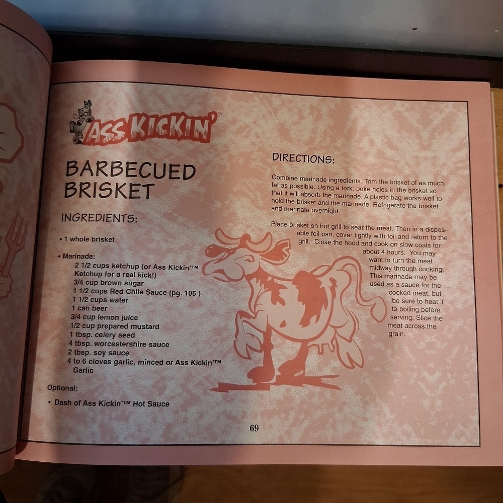 Ass Kickin Paperback Cookbook Volume 1 - Picture 4 of 4
